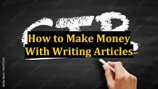 How to Make Money With Writing Articles