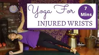 Yoga for Injured Wrists | Yoga Modifications | Young Yoga with Sylvia (7 Minutes)