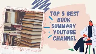 Top 5 best Book Summary Youtube Channel | Dil se top5 | Natu kaka | Best Book summary channel hindi