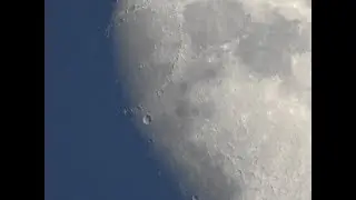 Strange OBJECTS on the MOON. 4 July 2017. Raw Video.