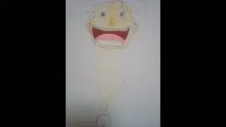 Раскрашиваем Мугивару луффи