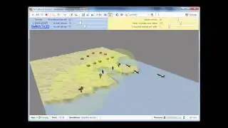 Simulation Software AnyLogic - Military Air Defence 3D Model