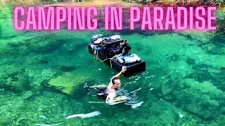 Camping In Paradise! An Island Adventure
