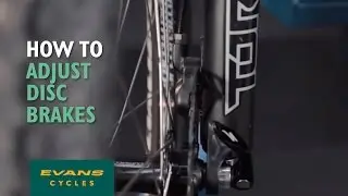 How to adjust disc brakes