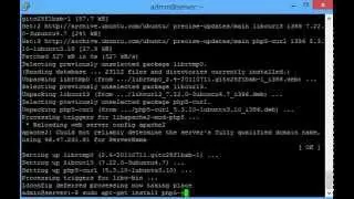 Installing LAMP in Ubuntu VPS