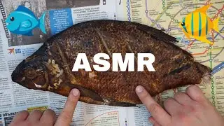 ASMR Hot-smoked bream and dark beer