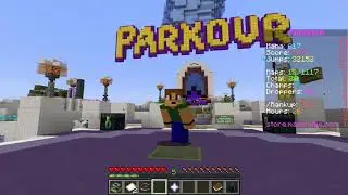 So I attempted Minecraft Parkour on Manacube...