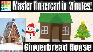 Design a Digital Gingerbread house in Tinkercad! Fast, Fun & NO MESS!