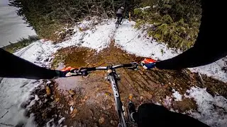 I was terrified to ride in the snow | Cumberland, BC