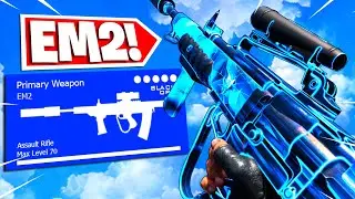 the *NO RECOIL* EM2 META RETURNS in WARZONE! (BEST EM2 CLASS SETUP/LOADOUT) REBIRTH ISLAND!