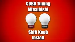 COBB Mitsubishi Shift Knob Install Video