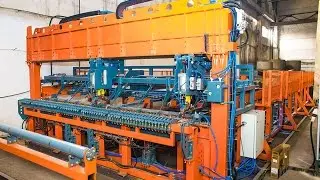 Линия сварки арматурных сеток WFE для заводов ЖБИ и КПД Multi Assembler Rosstroytech