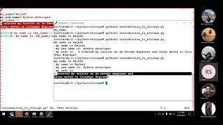 Python-Day-8 || Python string operator