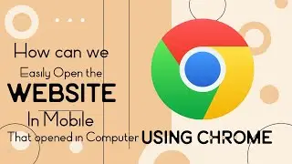 How can we easily open the website from computer using chrome