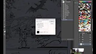 Flatting Problem Red Lineart