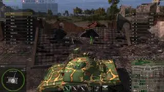 Ground War: Tanks. M551. Турнир, топ-1, 12 398 урона.