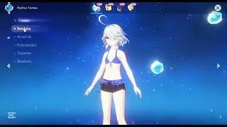 Furina Bikini with Short | Genshin Impact MOD