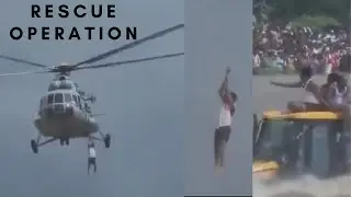 Helicopter Rescue Operation in Kadapa | #SaveLifes