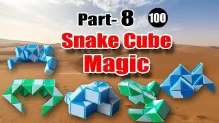 Snake cube Video part - 8 ! How to Solve Rubik's Snake Cube Puzzle