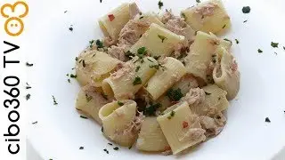 Pasta al tonno (in scatola) in bianco