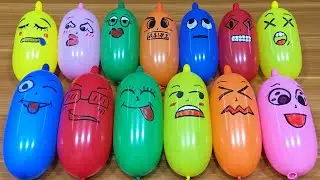 BALLOONS Slime! Making Slime with Funny Balloons - Satisfying Slime video 