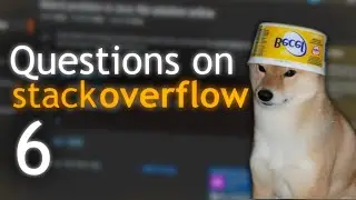 Questions On StackOverflow 6