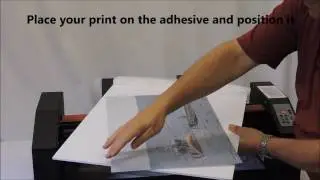 Mounting to Gator Board on a Smooth Mount Laminator