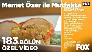 Kuru Etli Patates Sote... Memet Özer ile Mutfakta 183. Bölüm