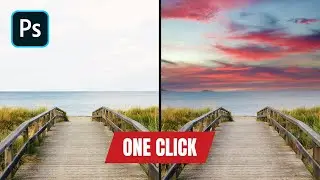 Replace Sky in Any Photo With One Click - Photoshop 2021 Sky Replacement Tool