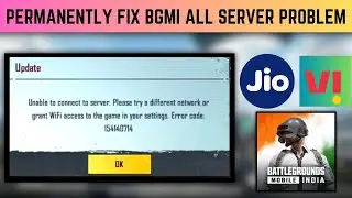 Bgmi Server Problem Fixed Permanently | Bgmi Server did not respond problem | Bgmi Network problem