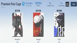 [Punishing: Gray Raven] - Pain Cage HELL | Musashi | Vassago| Camu (Dark Kamui)