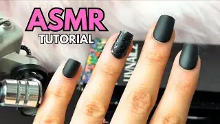 Layered Sounds with Gel Nail Stickers: ASMR Nail Tapping Experience💅🏻