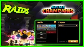 [🔴LIVE] Impossible Raid Carries | Anime Champions Simulator | Roblox