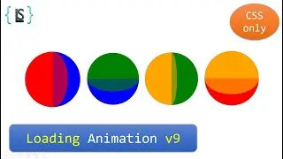 Simple Loader v9 || Loading Animation || HTML + CSS only || Web Designing