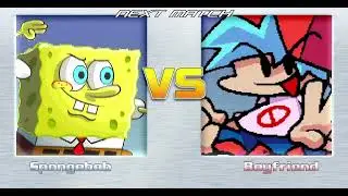Mugen Battle Spongebob VS Boyfriend