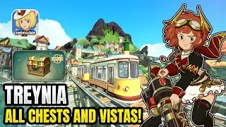 All Treynia Chests and Vistas Locations 【Ni no Kuni: Cross Worlds】