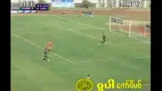AFC Presidents Cup 2010: Yadanarbon FC (Myanmar) Vs HTTU Aşgabat (Turkmenistan) First Half (Part 1)