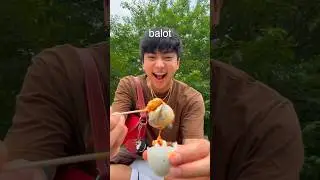 Duck fetus egg in Japan #Shorts #Philippines #Japan