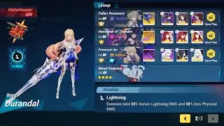 HI3 SEA - EX Abyss Red Lotus: Durandal (BKE) 409D 655 pts | HoT