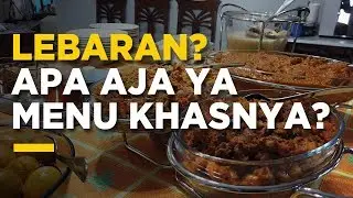 Penasaran dengan Menu Khas Lebaran? tonton videonya sampe habis guys !!