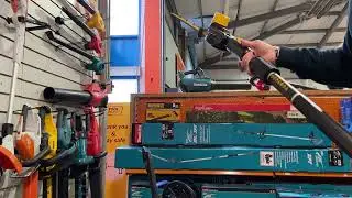 The DEWALT DCMPH566 XR Pole Hedge Trimmer Body Only