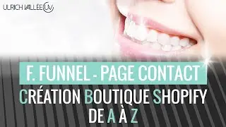 Fastlane Funnel Shopify ➡ Page Contact/ Aide | Page Fastlane Funnel VS Page classique Shopify