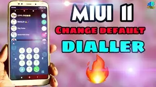 MIUI 11 Change Default call Dialler || Animation Dialler || Quick access ||shortcut use ||