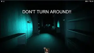 you DON'T need to turn around to SURVIVE HALT?? | Roblox DOORS