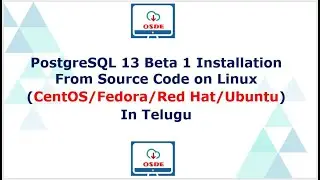 PostgreSQL 13 Beta 1 Installation From Source Code on Linux In Telugu