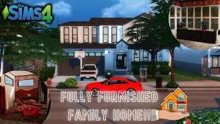 🌟NEW🌟FULLY FURNISHED HOUSE TOUR 🏡+ LINK FOR BUILD | SIMS 4 BUILD #blacksimmer #sims4 #sims4build