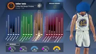 99 TURNED my 2 WAY MID RANGE FINISHER into the BEST CENTER on NBA 2K20