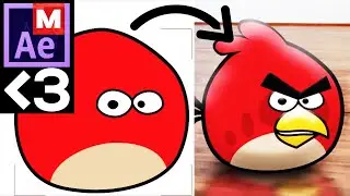 How to Create Animatable Angry Birds in 2 minutes
