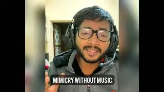 Jubin Nautiyal ki Awaz  Same to Same Mimicry 