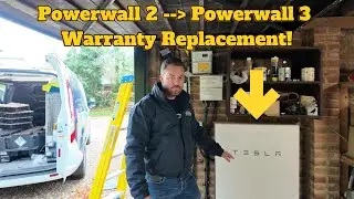 Tesla Powerwall 2 to Powerwall 3 Upgrade Under Warranty – Full Installation Walkthrough